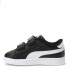 Championes Infantiles Puma Smash 3.0 Leather V Negro - Blanco