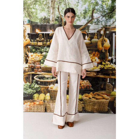 Pre Venta Blusa Coco Manteca