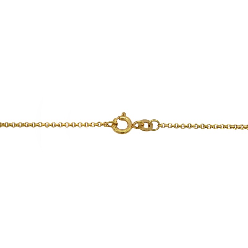 Cadena oro Rolo-Oro bajo -Sin Piedra-CD8034 sinpiedra
