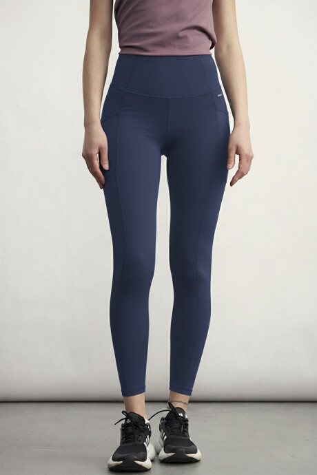 Legging Fitness Dama Azul marino
