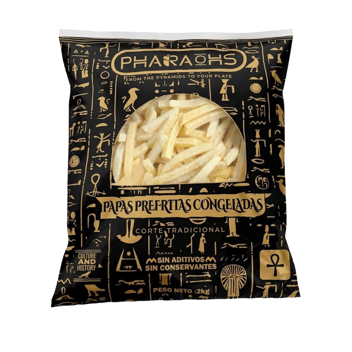 Papas Fritas Pharaohs Corte Tradicional (classic 9/9) - 2 Kgs 