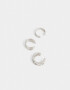 Bijou Cuff Set De Earcuffs - Plateado