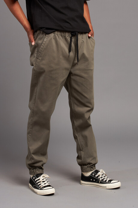 PANTALON MAURO RUSTY Verde Oscuro