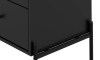 Cómoda Aparador Jasper 1.82 Negro Mate