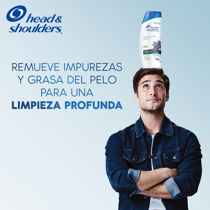 Shampoo Head & Shoulders Purificación Capilar 180 ml Shampoo Head & Shoulders Purificación Capilar 180 ml