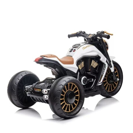 Moto a Bateria Bebesit Trueno 12V con Luces y Sonido Negro