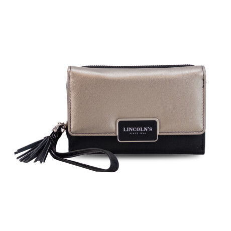 Billetera Lola Plata C/Negro Billetera Lola Plata C/Negro