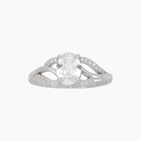 Anillo en plata 925 con circonias Anillo En Plata 925 Con Circonias