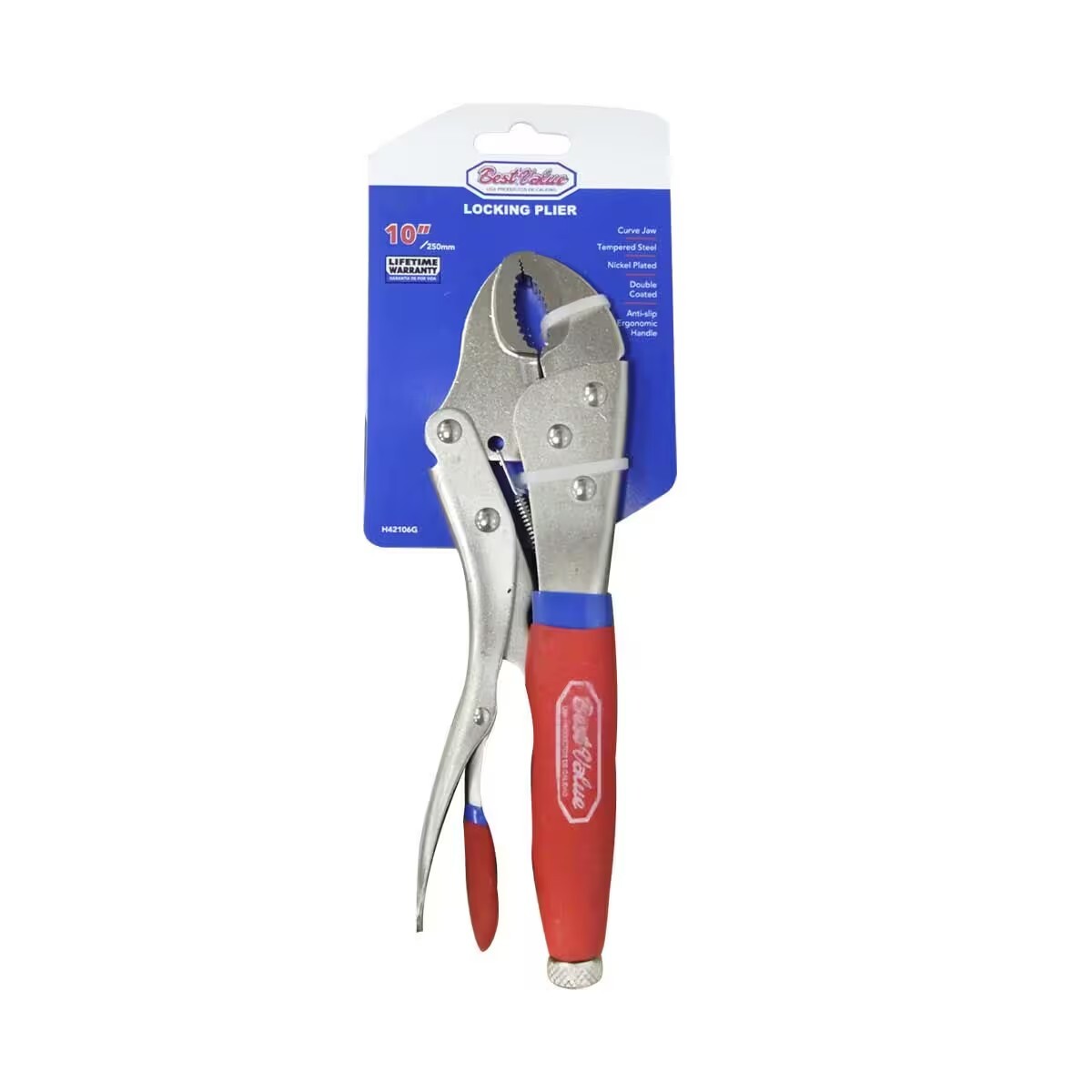 Pinza Morza 10 Recta Mango Ergonomico 