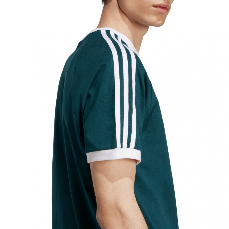 REMERA adidas ADICOLOR CLASSICS 3 BANDAS Green
