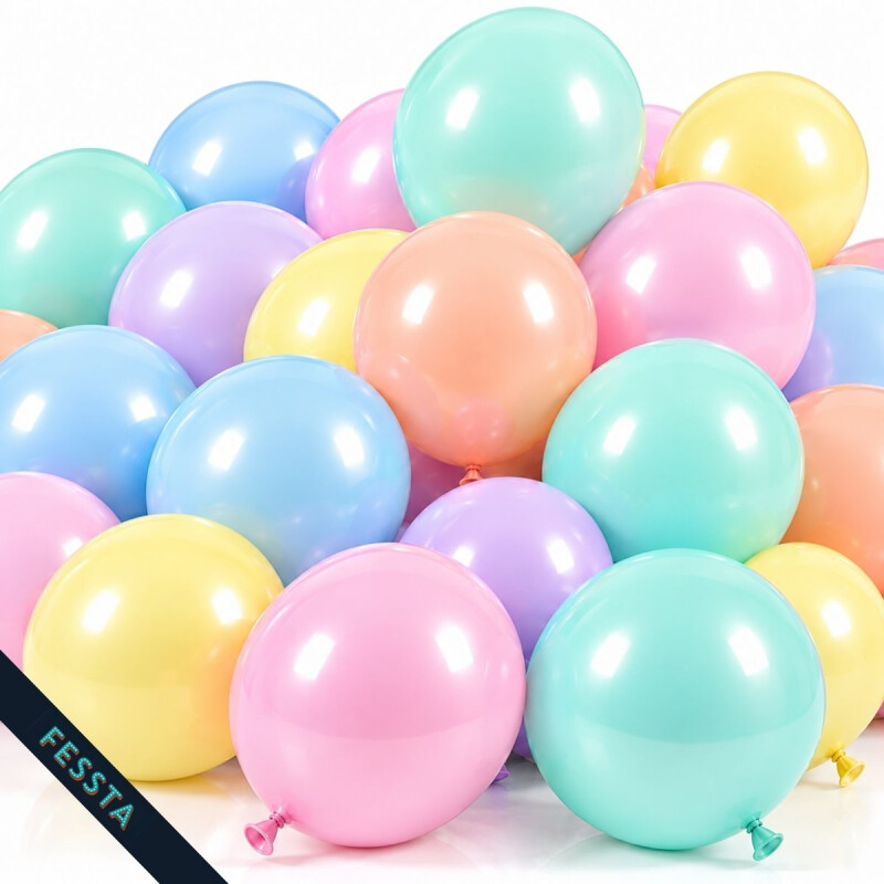 Globos Pastel Multicolor x 50 und / R12 Globos Pastel Multicolor x 50 und / R12