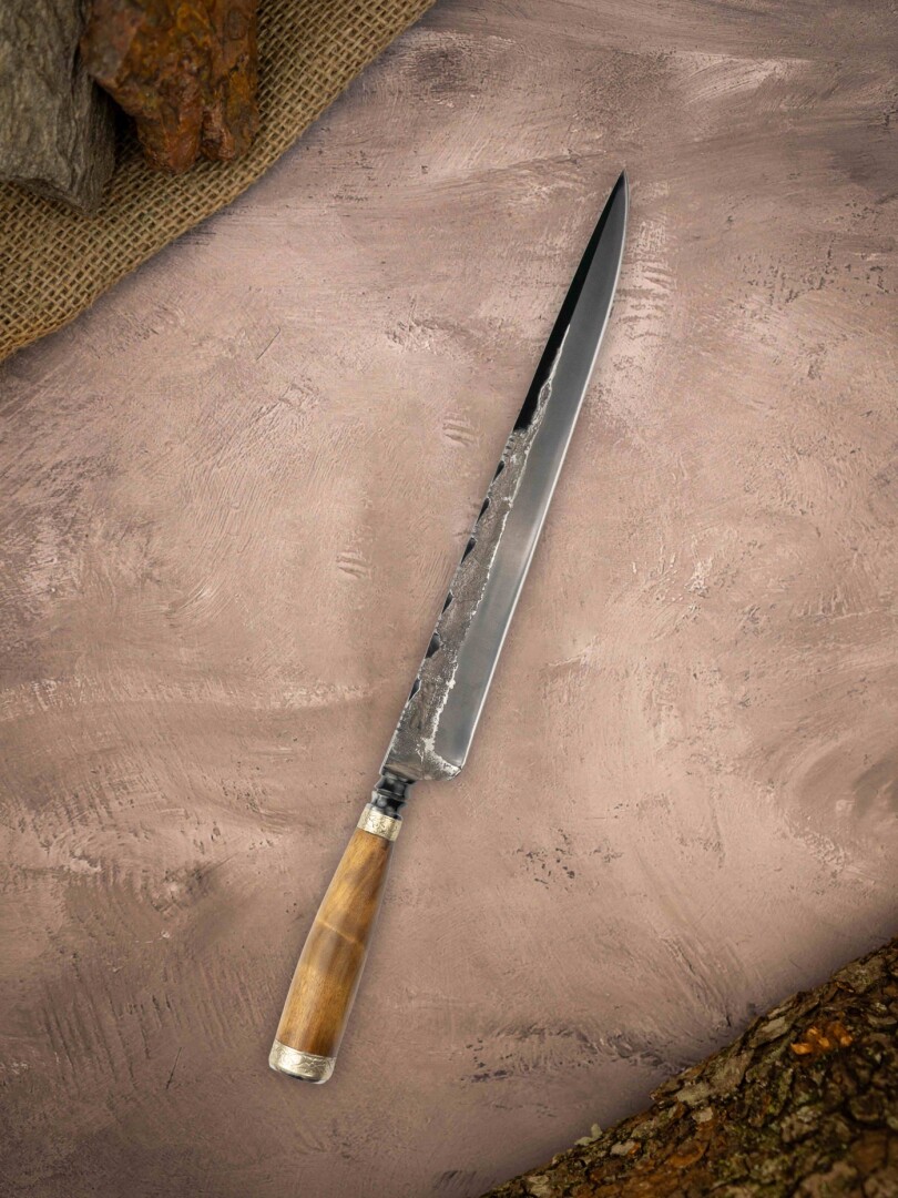 Cuchillo forjado, Cabo Torneado Cuchillo forjado, Cabo Torneado