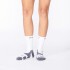 Medias Training Vectr Light Cushion Crew Socks Unisex White/grey