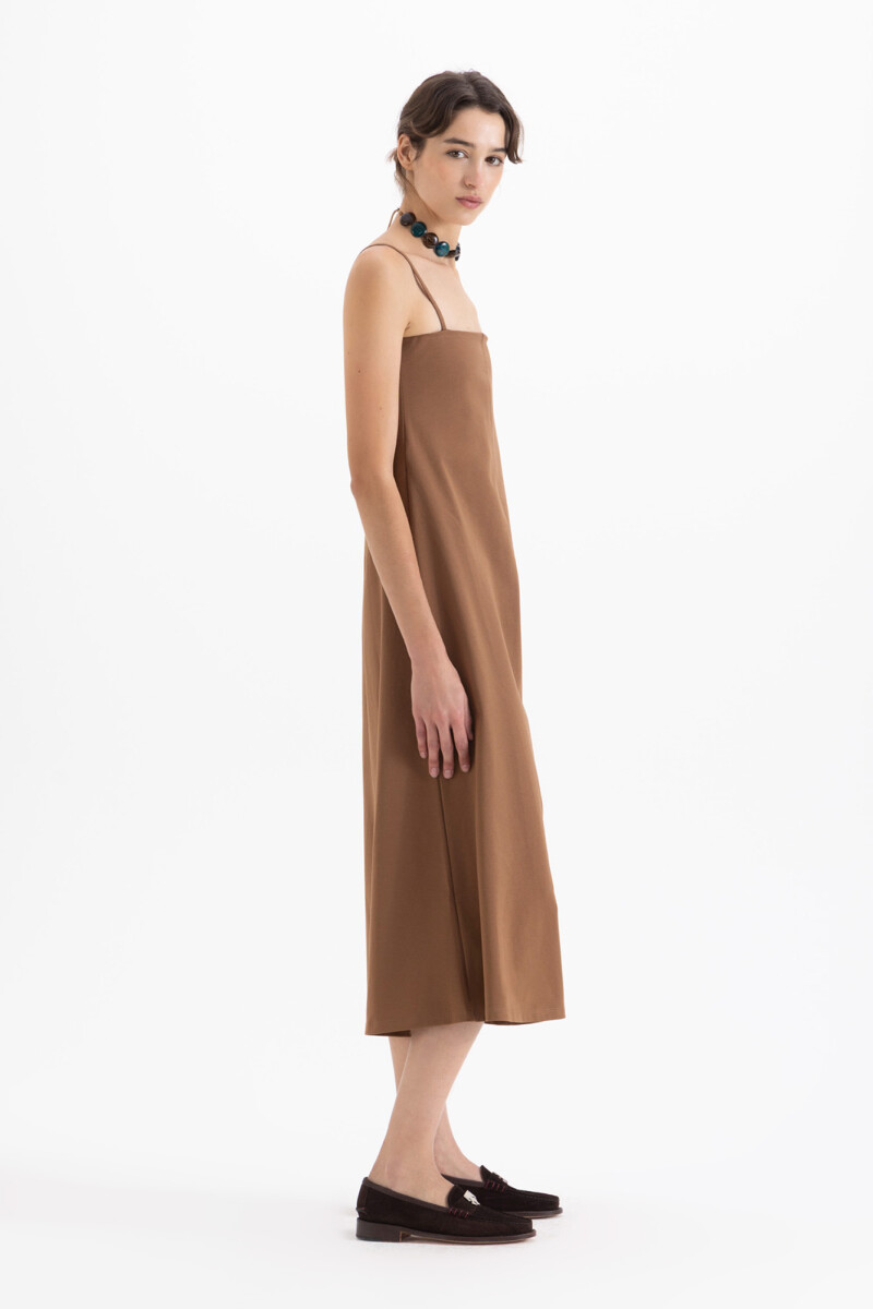 VESTIDO KAIA Marron