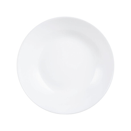 Plato Hondo 20 cm Apto Microondas BLANCO