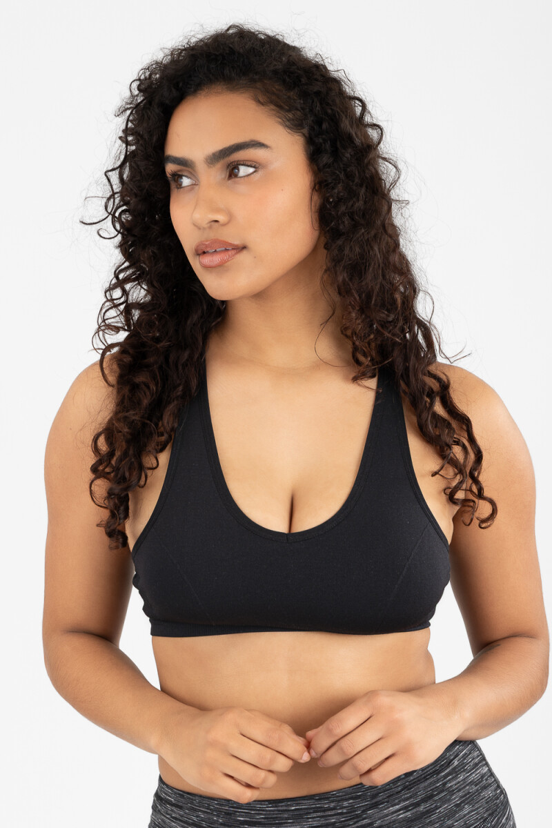 Top deportivo crossed Negro