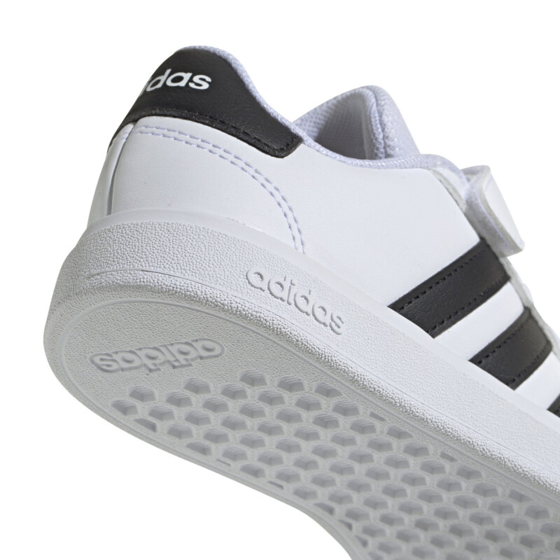 Championes Infantiles Adidas Grand Court 2.0 Blanco - Negro