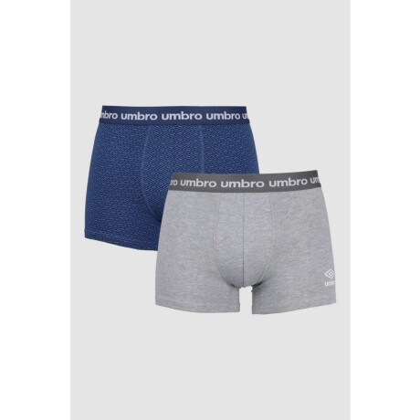 Pack x 2 boxer umbro Gris melange