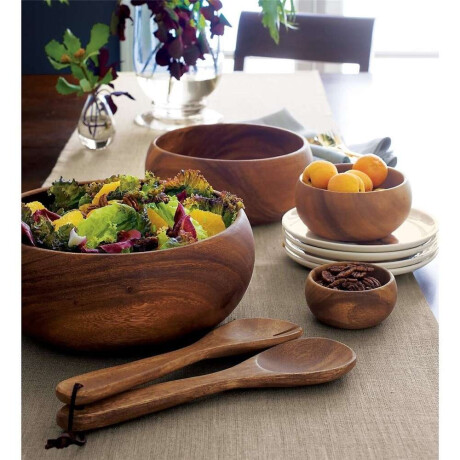Bowl Madera Acacia D25/H10Cm Bowl Madera Acacia D25/H10Cm