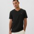 V-FRCH EVERYDAY SOFT MICRO LOGO VEE TRUE BLACK V2