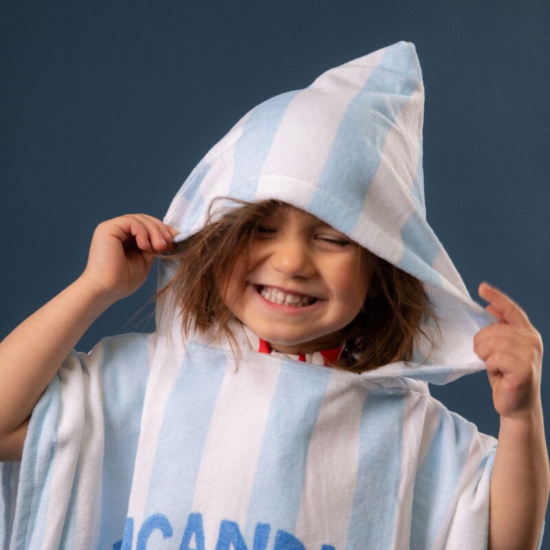 Toalla Poncho para niños Encandilada