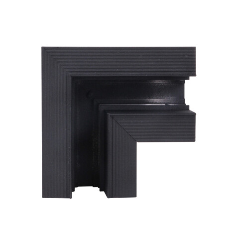 Conector en L horizontal p/riel embutir 100x100mm IX4314