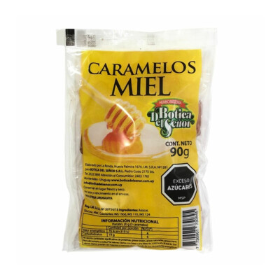 CARAMELOS DE MIEL BOTICA 90GMS Caramelos Miel Botica 90g