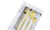 Set 24 Piezas Cubiertos - Acero Inox Gold Set 24 Piezas Cubiertos - Acero Inox Gold