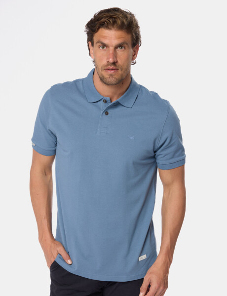 REMERA POLO PIQUE LISA Piedra