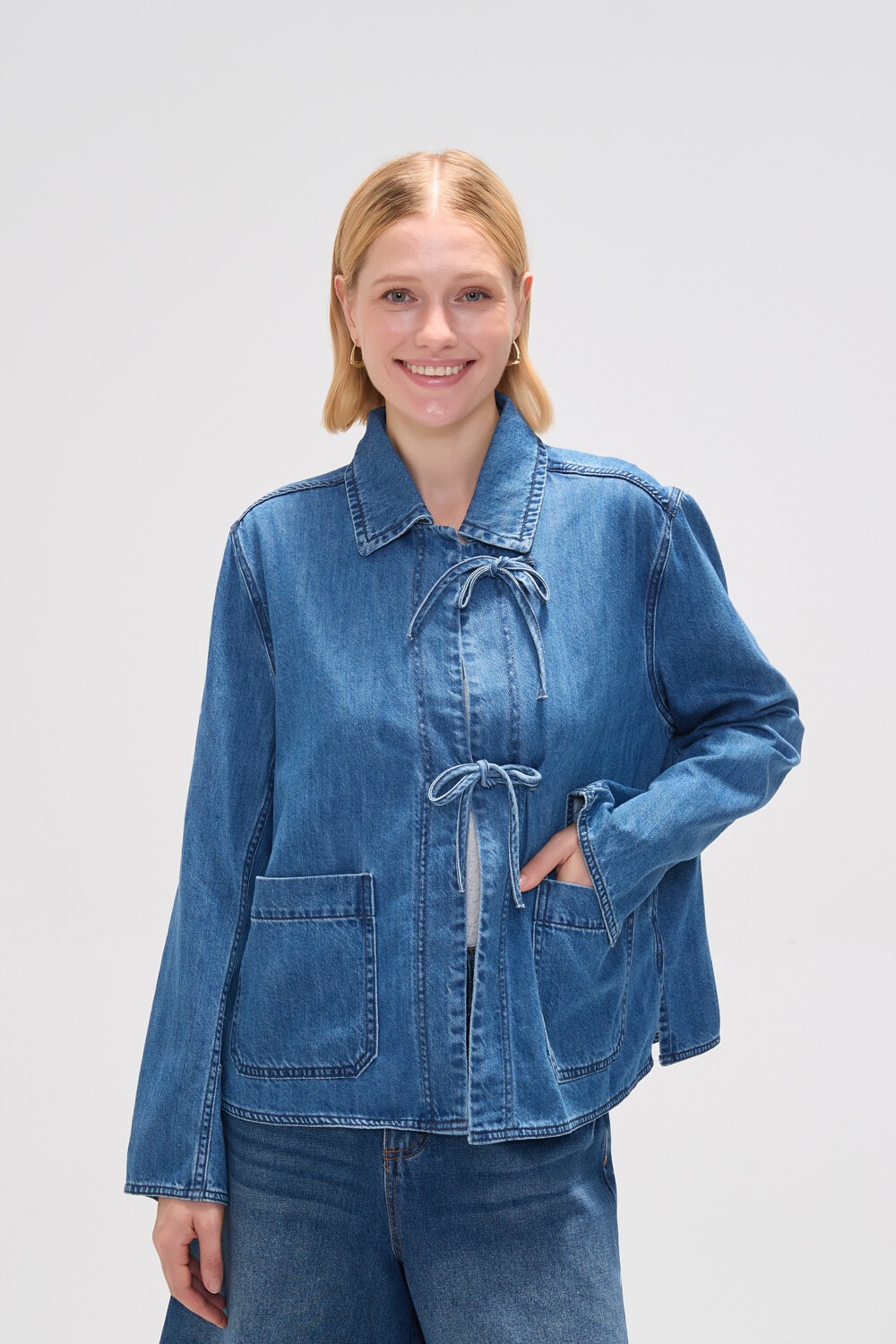 Chaqueta Furmena Azul Medio