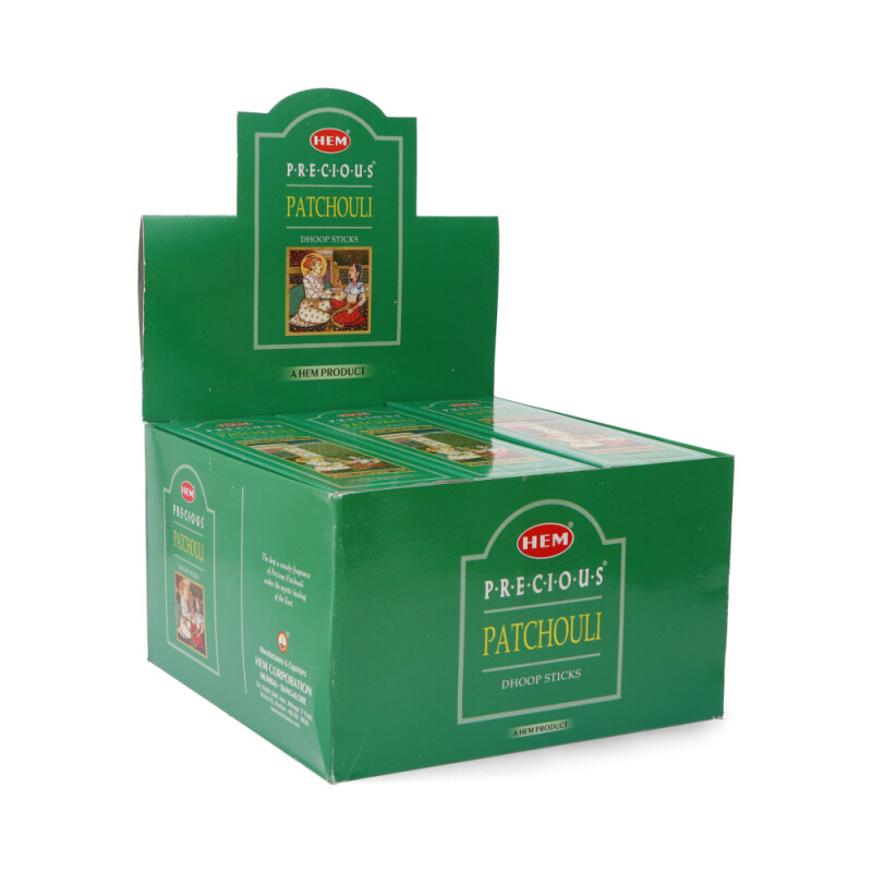 INCIENSO DHOOP HEM 25GR X12 Precioso Patchouli