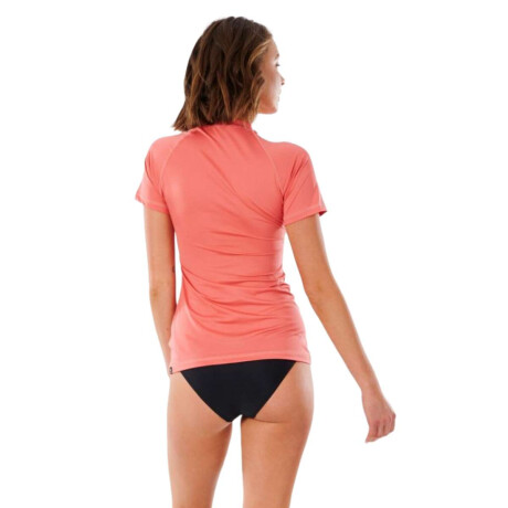 Lycra Rip Curl Golden Rays S/Sl Uv Rosado