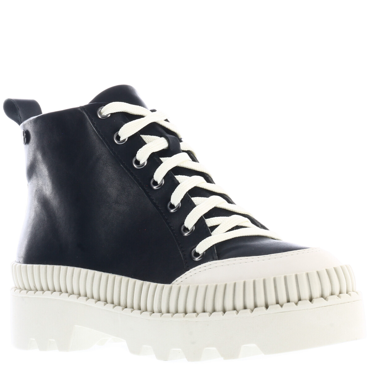 Bota POLE acordonada y puntera de goma MissCarol - Black 