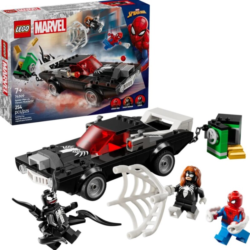 Lego Marvel Spider-man Vs. Auto Brutal De Venom Set 76309 Lego Marvel Spider-man Vs. Auto Brutal De Venom Set 76309