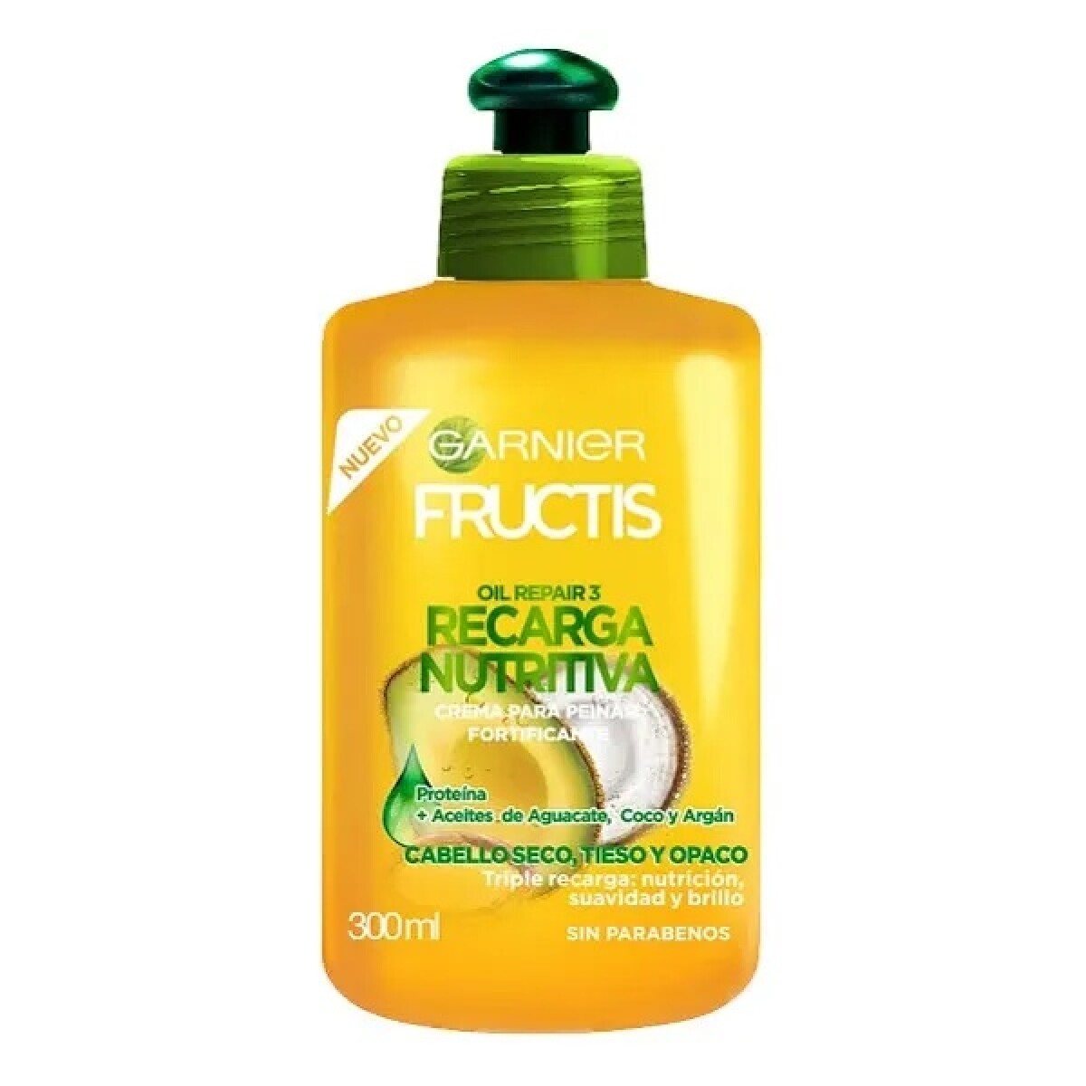Crema para Peinar Fructis Recarga Nutritiva 300ml 