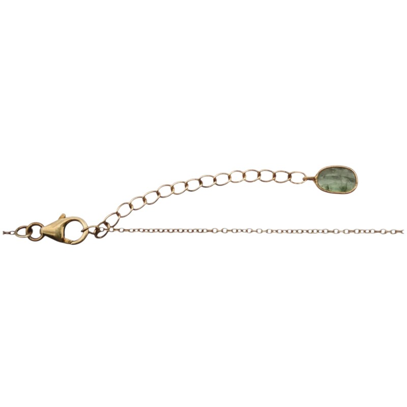 Conjunto Luxy-Plata rodinada con micra de oro 18k - Piedra Turmalinas-CJ2009 conpiedra