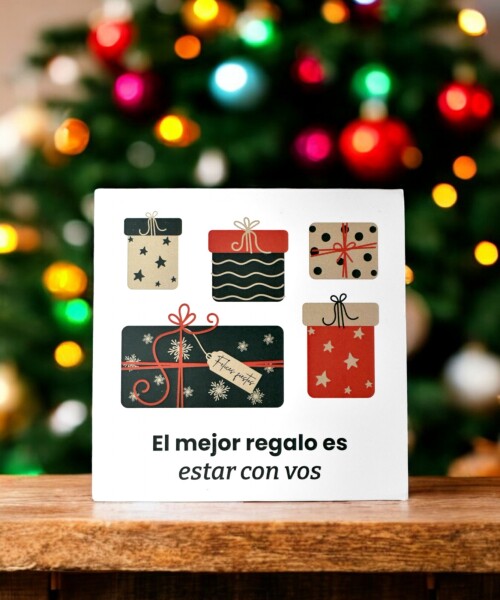 Tarjeta navidad 10x10 DISEÑO 4