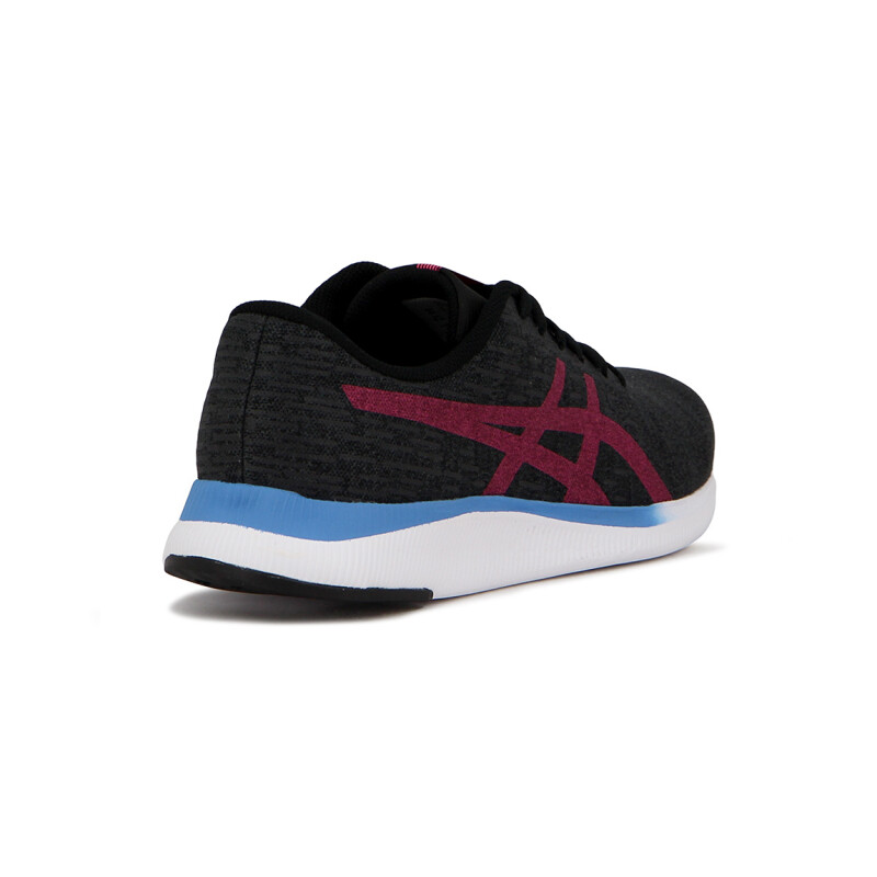 Championes Asics Streetwise Mujer Negro-rosado