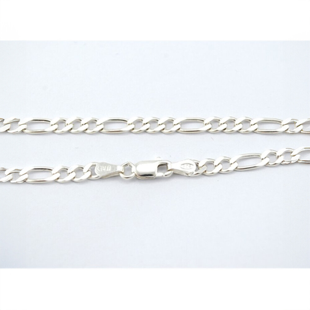 Cadena De Plata Eslabón Cartier Cadena De Plata Eslabón Cartier