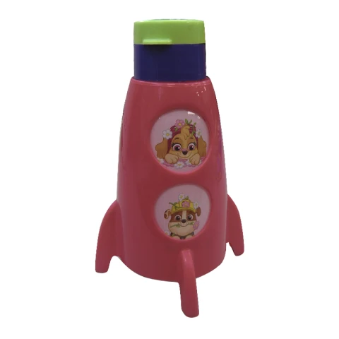 Botella con Forma de Cohete Paw Patrol 320ml ROSA