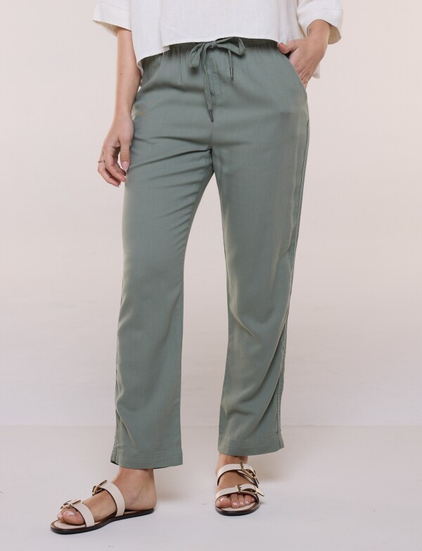 Pantalón Algodón OLIVA