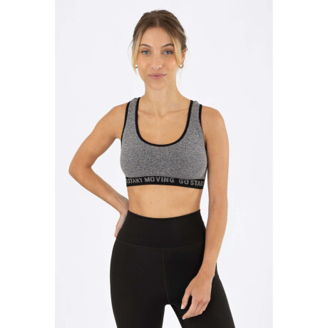 Top deportivo just Gris melange