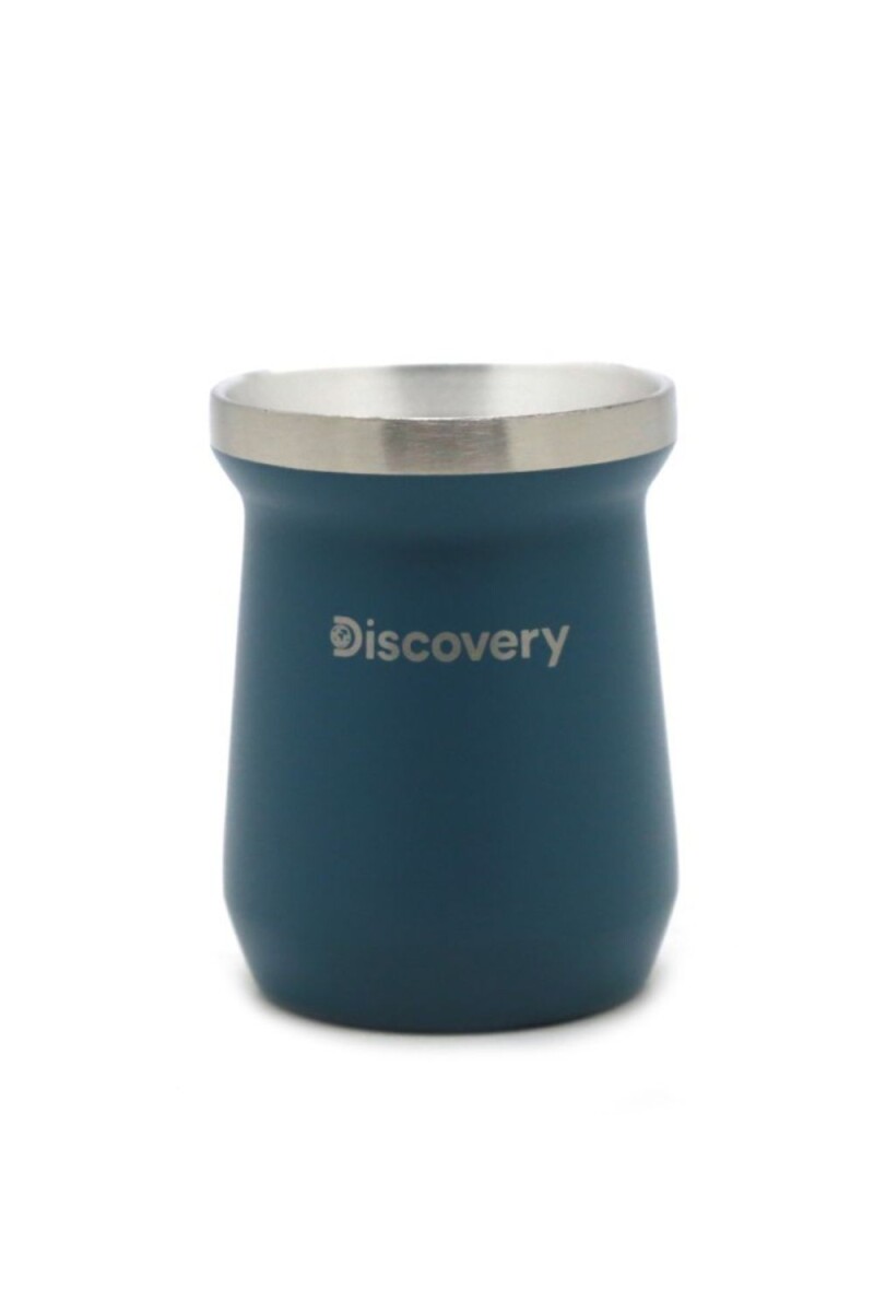 Mate de acero Discovery Azul