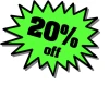 20% en productos FABREGAS