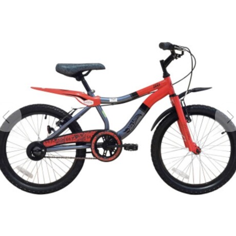 BICICLETA HOTWHEEL ROD. 20 ROJO/GRIS