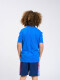 REMERA HUB Nacional Junior Azul Royal, Blanco