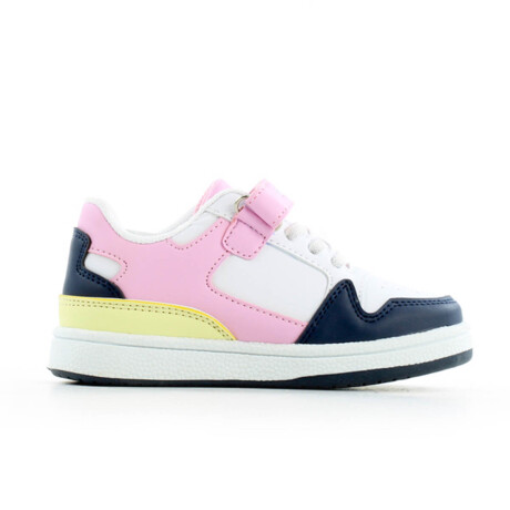 Calzado Urbano Ocean Pacific Kids Badul Escolar N1 Azul-Rosa