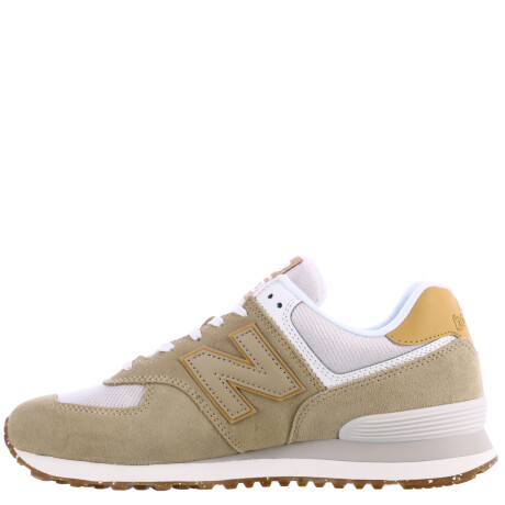 Championes de Hombre New Balance Classics Traditionnels Marrón Camel - Blanco