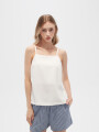 Musculosa Lucica Marfil / Off White