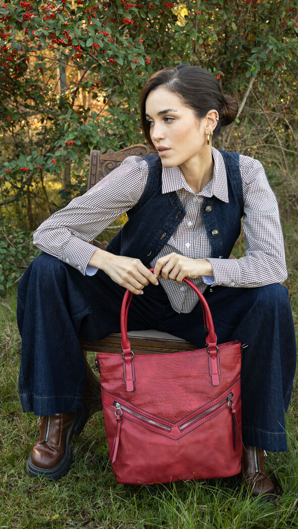 CARTERA HUELVA GRANATE
